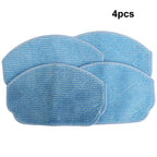 4 Pack Microfiber Mop Cloths for Cecotec Conga 999 (Robot Vacuum)