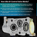 Fast Idle Air Control Valve for Honda CR-V 1997-2001 2.0L (1997-2001)