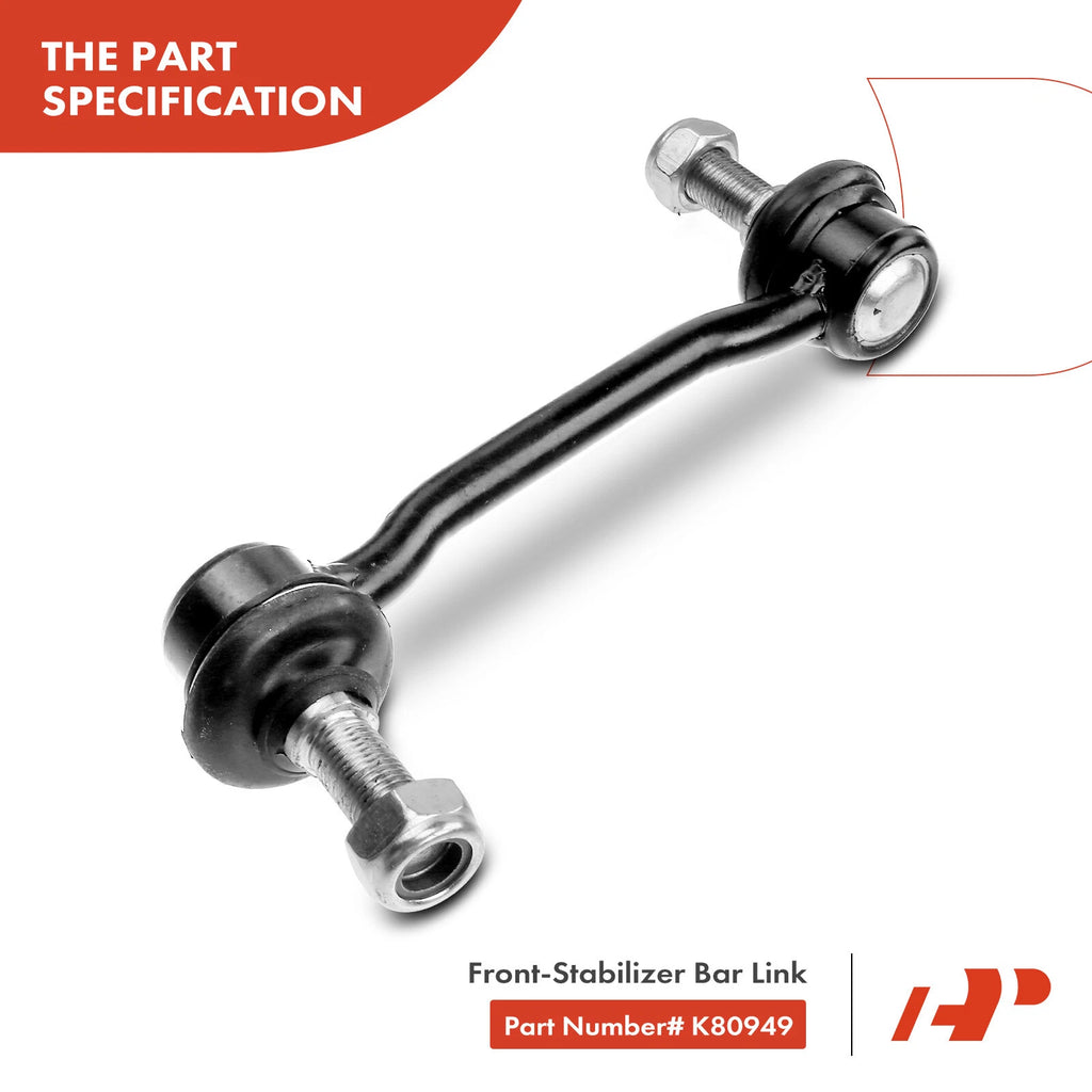 Set of 6 Ball Joints & Sway Bar Links for Hyundai Azera Sonata