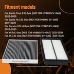 Engine & Cabin Filter Set for Kia K5 (2021-2025)