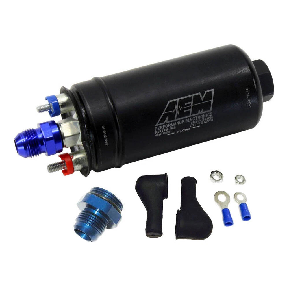AEM 50-1005 Inline Fuel Pump 380LPH Bosch 044 Style for Universal (2000–2023)