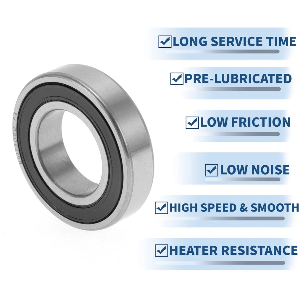 1 Pc 60/28DDU Deep Groove Ball Bearing P4 for Scooter Skateboard (28x52x12mm)