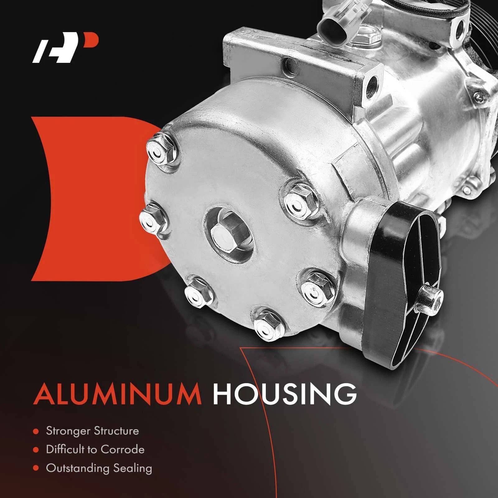 A/C Compressor with Clutch for Jeep Wrangler TJ (1997–1999) XJ Cherokee