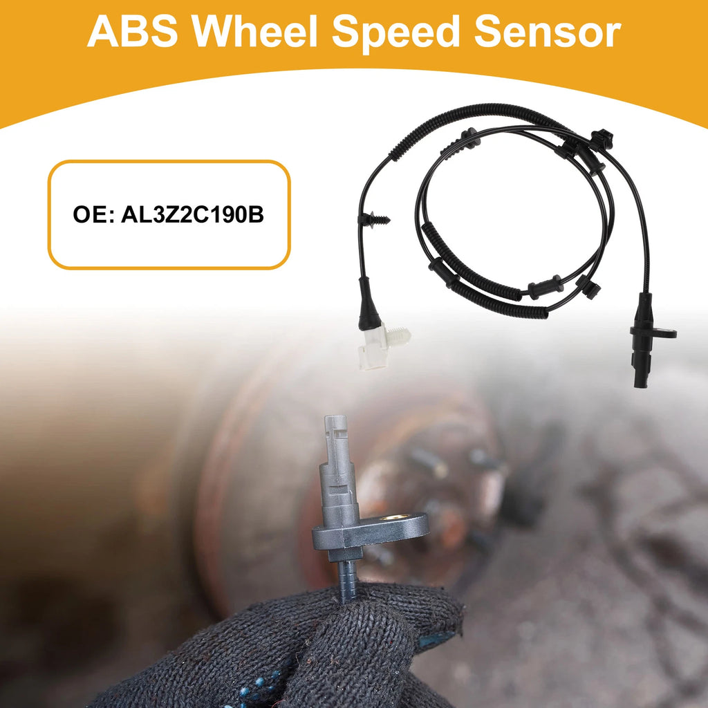 ABS Wheel Speed Sensor for Ford F-150 Pickup SVT (2015–2020) No.AL3Z2C190B