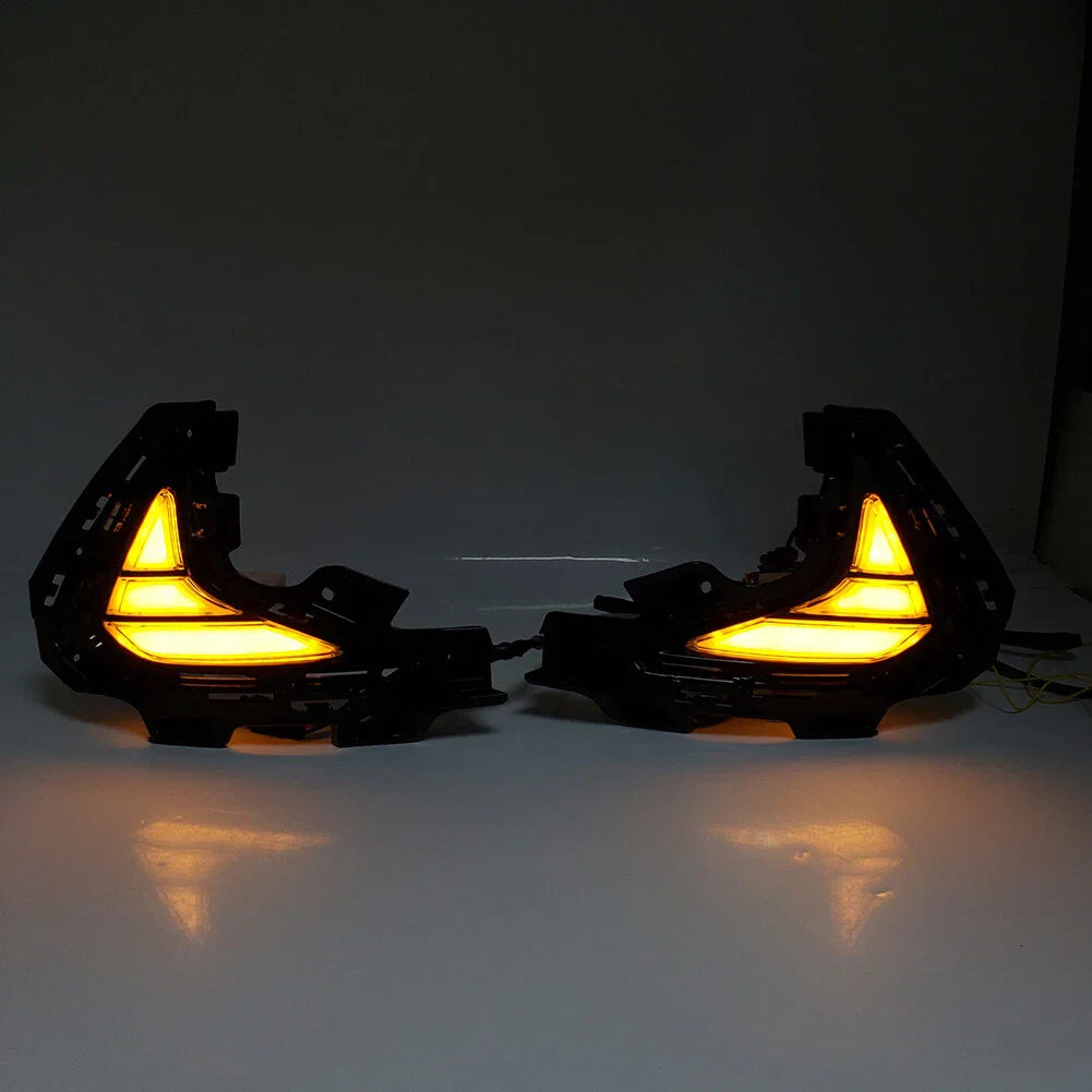 1 Pair Daytime Running Light DRL Turn Signal for Hyundai Sonata (2020-2021)