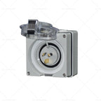 15A 3Pin Power Inlet for Caravan Motor Home RV (250V)