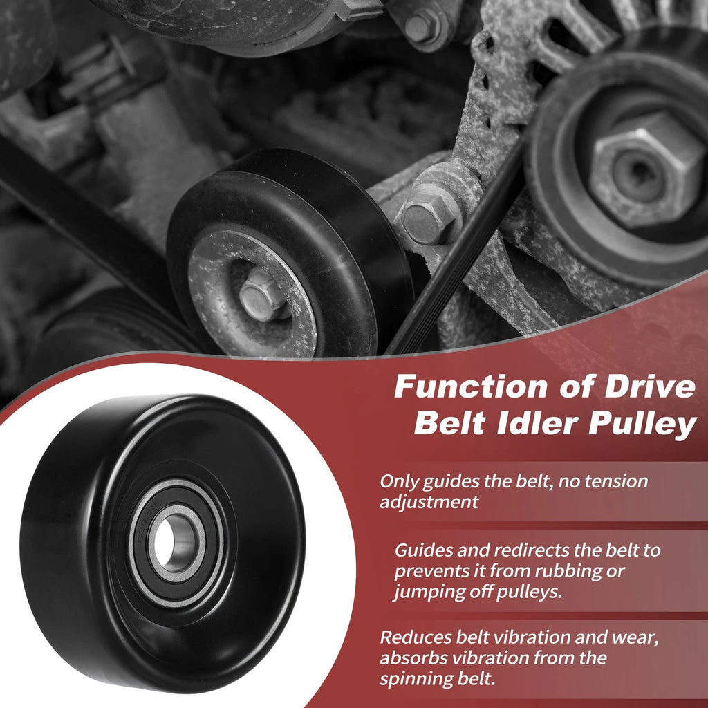 Accessory Drive Belt Idler Pulley for Dodge Ram 1500 2500 3500 (2002–2023)