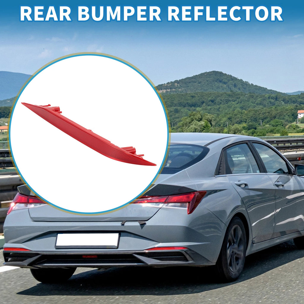 Rear Right Bumper Reflector No. 92406AA000 for Hyundai Elantra Sedan (2021–2023)