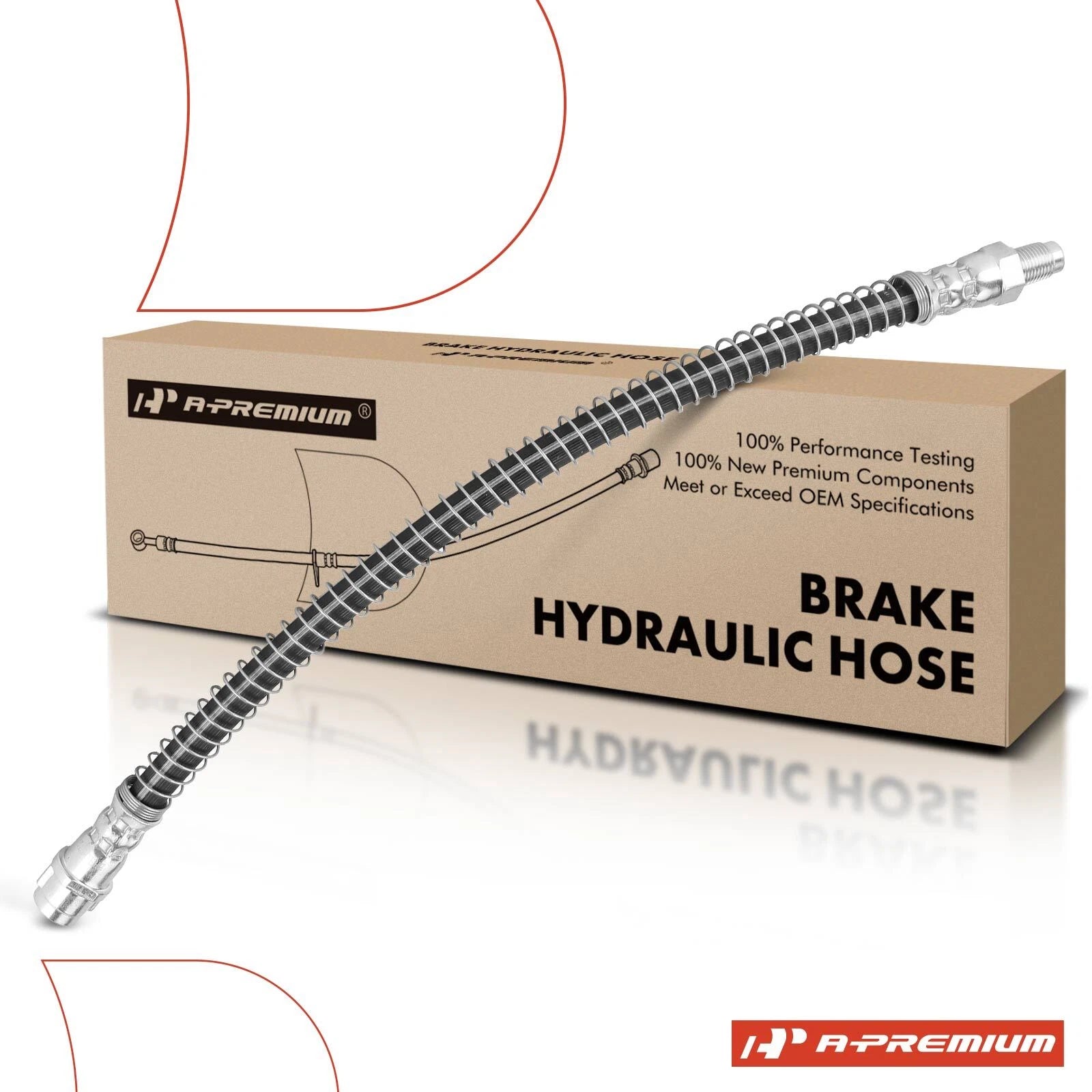 Rear Brake Hydraulic Hose for Mercedes-Benz C-Class & GLK (2008–2016)