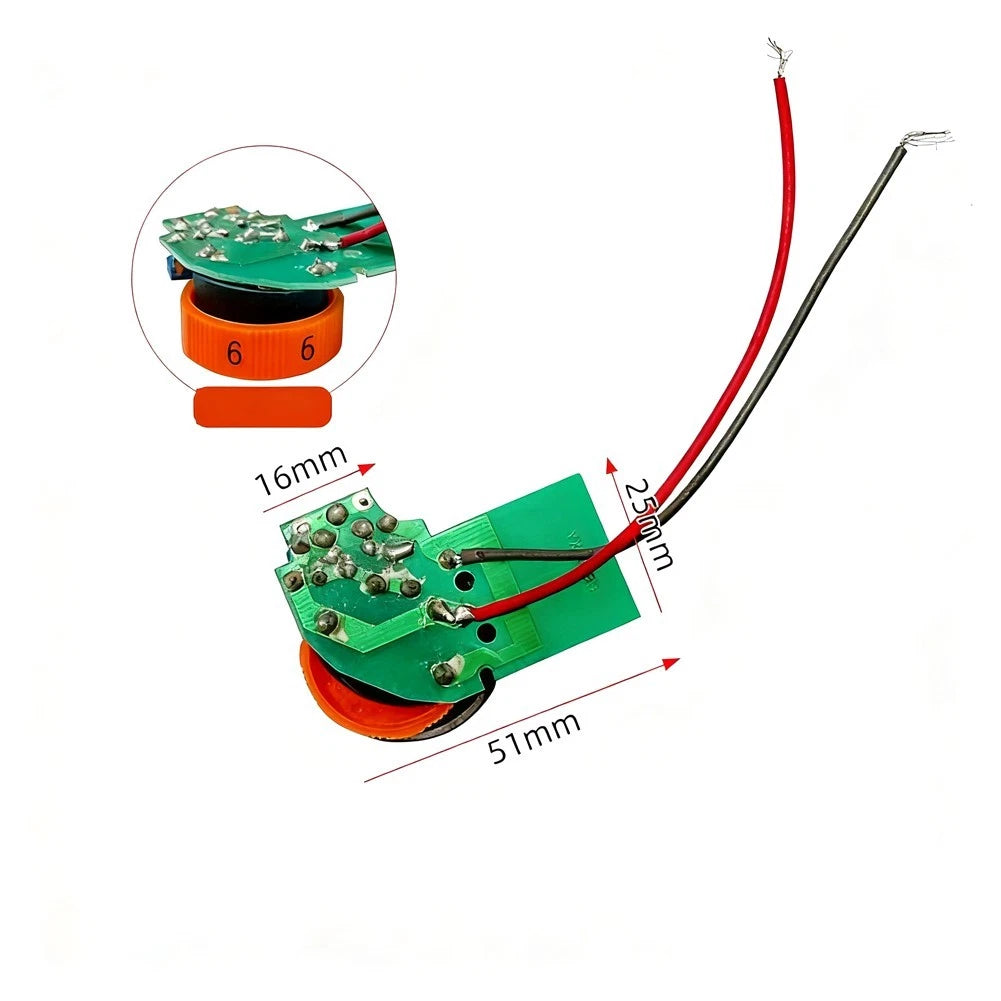 6-Speed Switch for Hair Dryer Motor Control and Power Tool Tuning