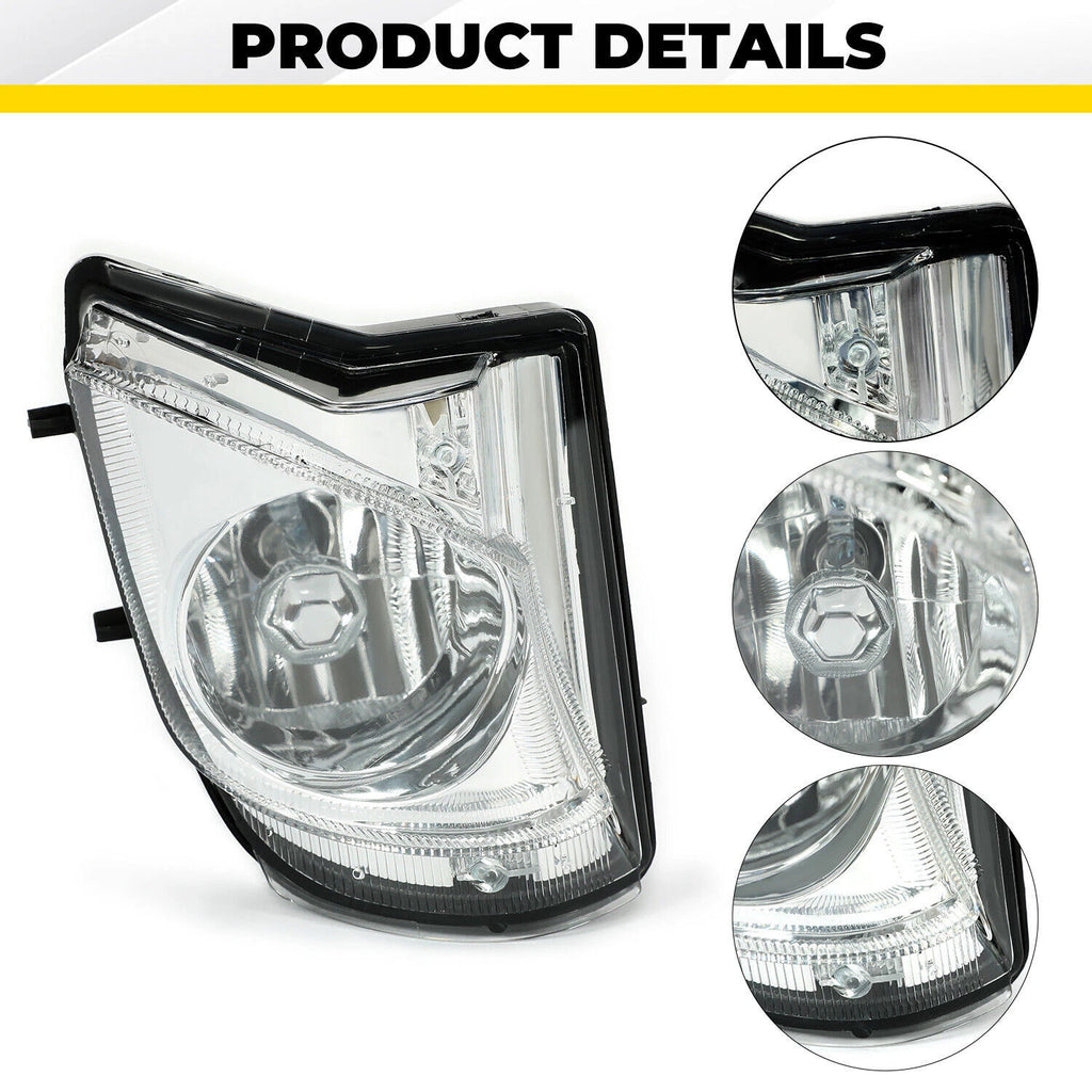Pair Fog Lights for Lexus IS250 IS350 (2006–2010) - Clear, with Bulbs