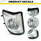 Pair Fog Lights for Lexus IS250 IS350 (2006–2010) - Clear, with Bulbs