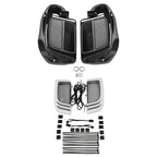 Vented Fairing 6.5" Speaker Pod Signal Lights for Harley Touring (2014 - 2023)