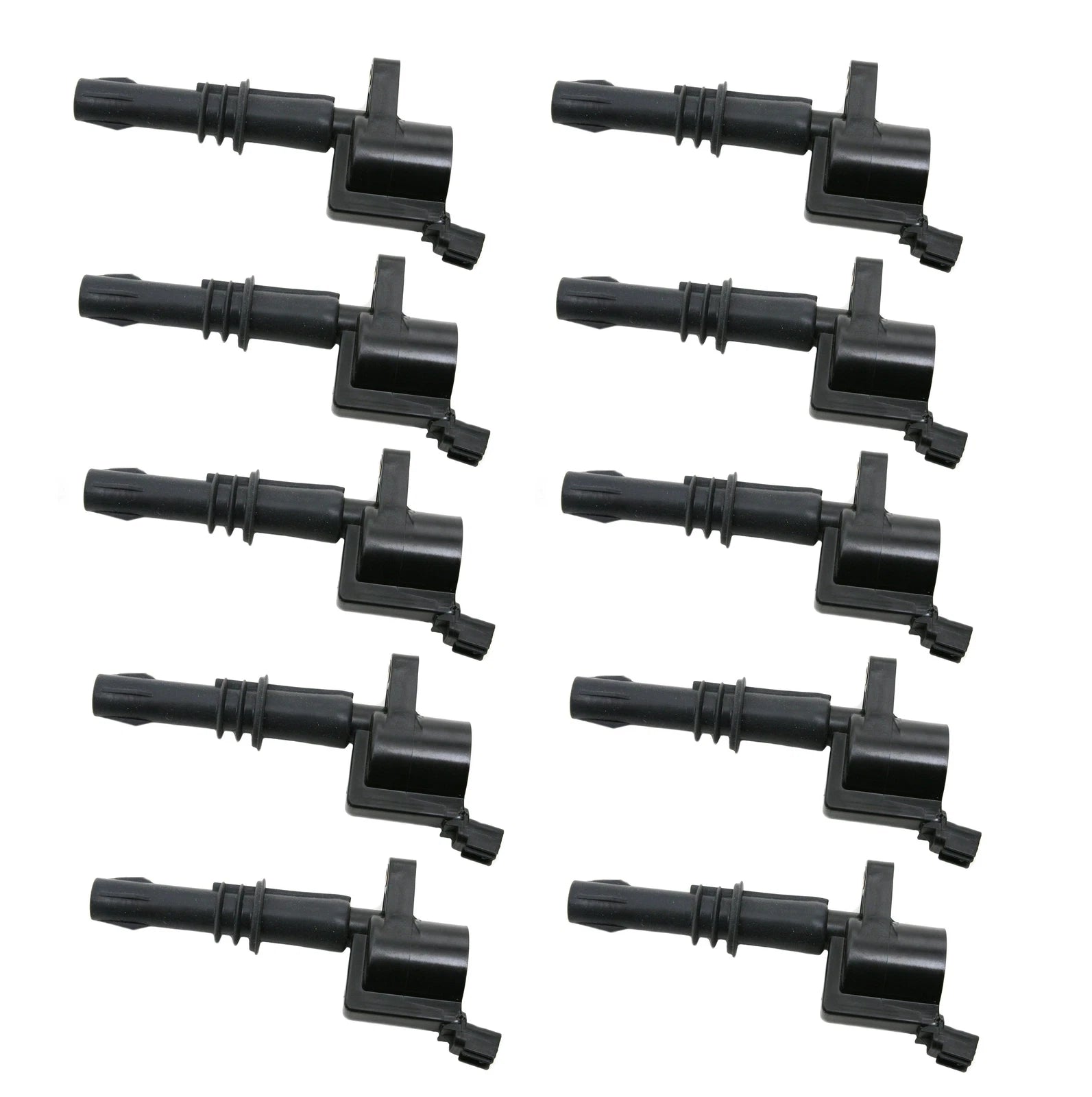 Set of 10 Ignition Coils for Ford F-250 F-350 Super Duty 6.8L V10 (2000–2007)