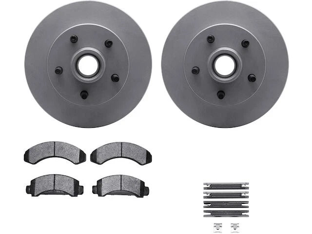 Front Brake Pad and Rotor Kit for Mazda B4000 (1994) WQ744MY