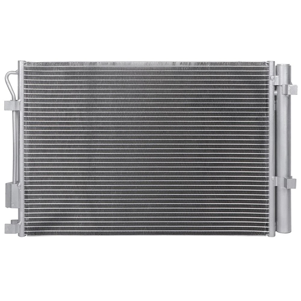 Electric AC Condenser Cooling Fan Kit for Kia Rio Hyundai Accent (2012–2013)