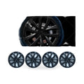 Set of 4 Wheel Cover Hub Caps for Tesla Model 3 (2017–2023) Matt Black