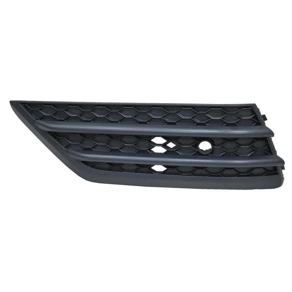 Replacement Black Textured ABS Plastic Front Driver Lower Bumper Cover Grille