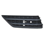 Replacement Black Textured ABS Plastic Front Driver Lower Bumper Cover Grille