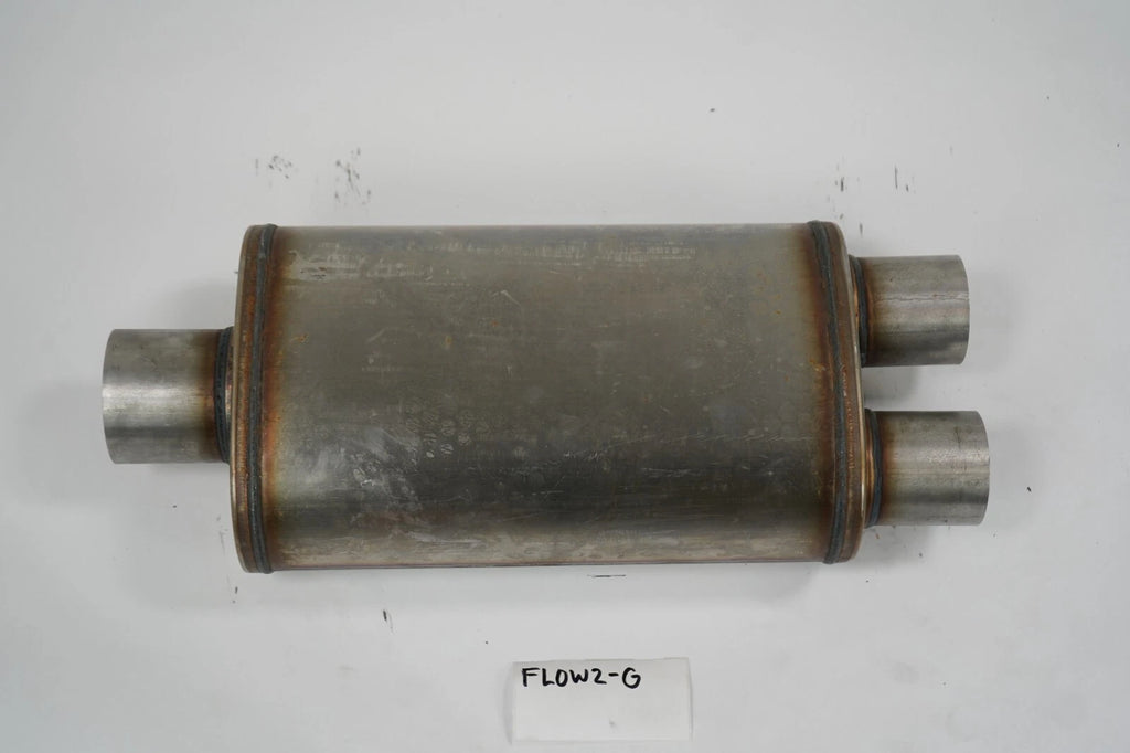 Flow II 52198 3" Center In To 2.5" Dual Out Exhaust for Open Box Special