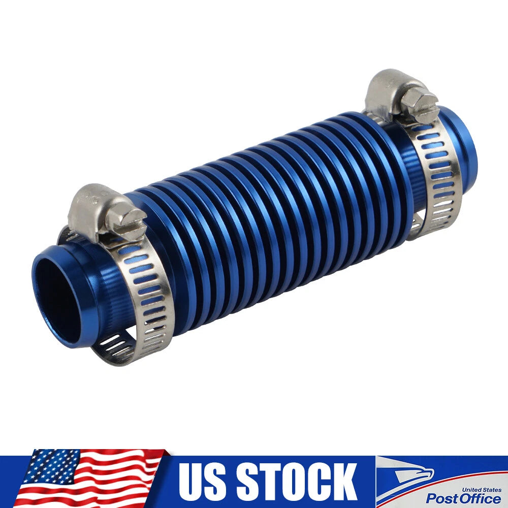In-Line Radiator Water Cooler for Suzuki Quadsport Z400 LTZ400 (2003–2014) Blue