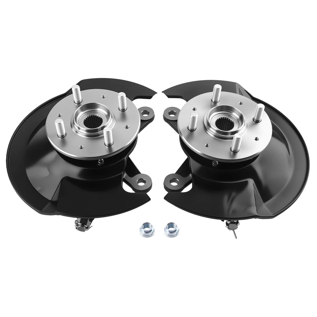 Front Complete Steering Knuckle Wheel Hub Kit for Honda Civic L4 (2001–2002) 698478