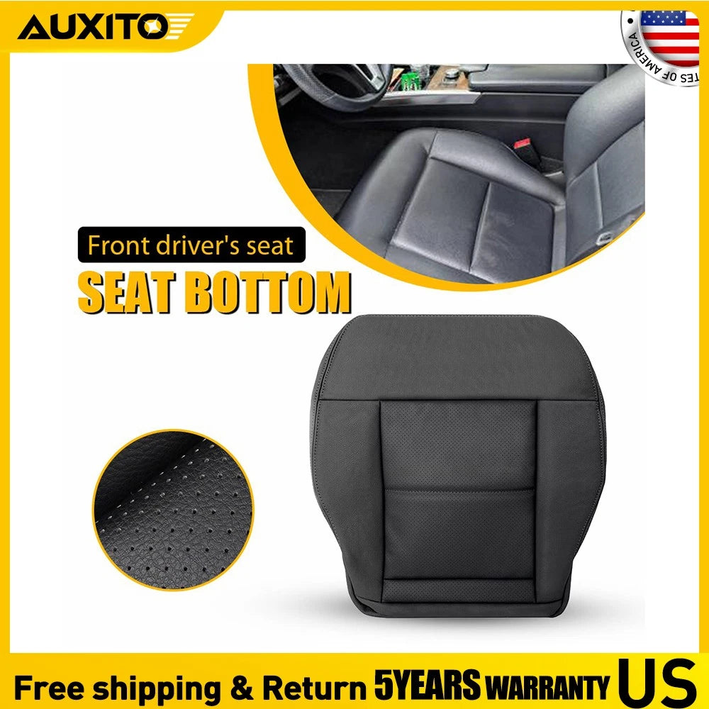 Front Seat Cover for Mercedes Benz E350 (2010–2014) Black