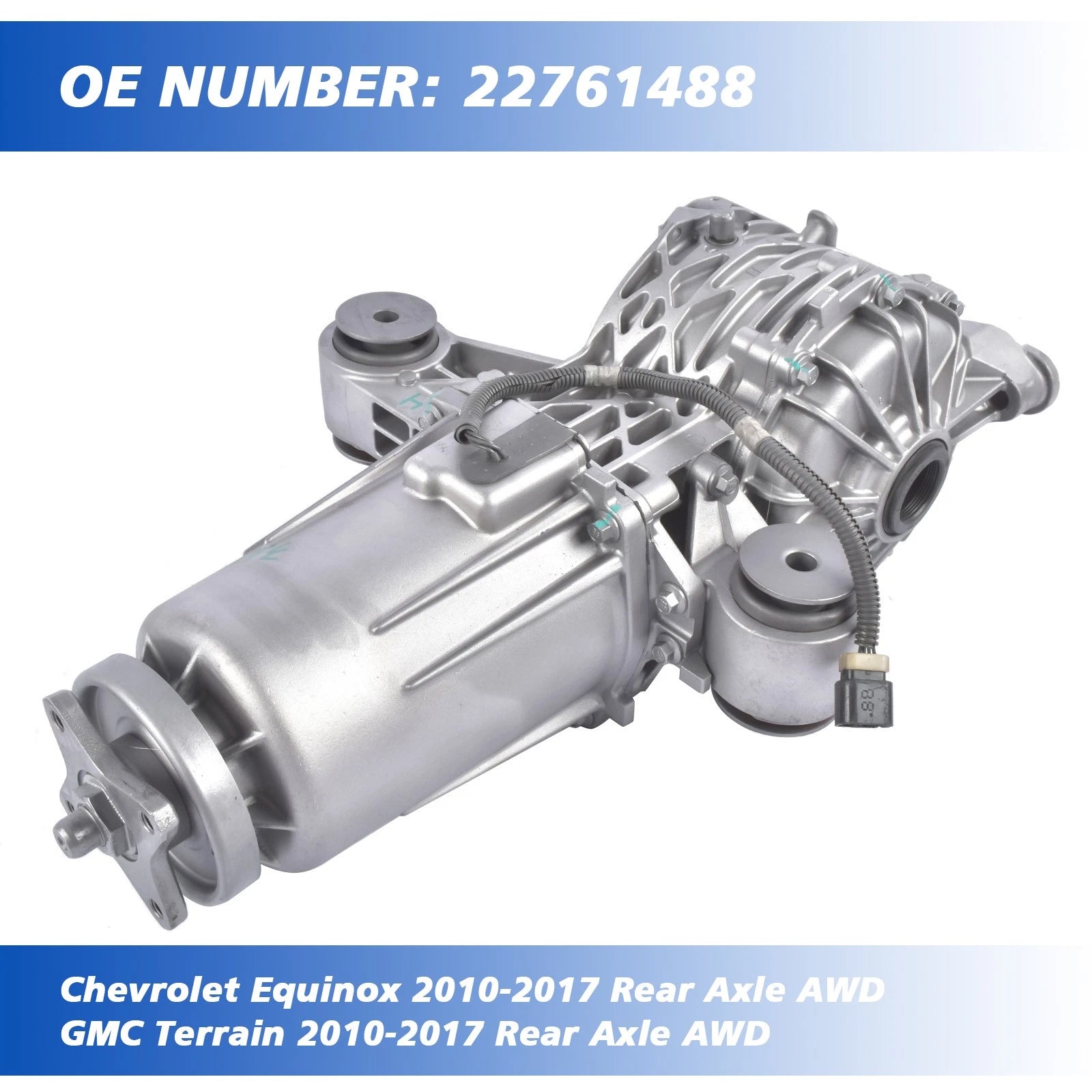 Rear Axle Differential Carrier Assembly for Chevrolet Equinox GMC Terrain (2010–2023)