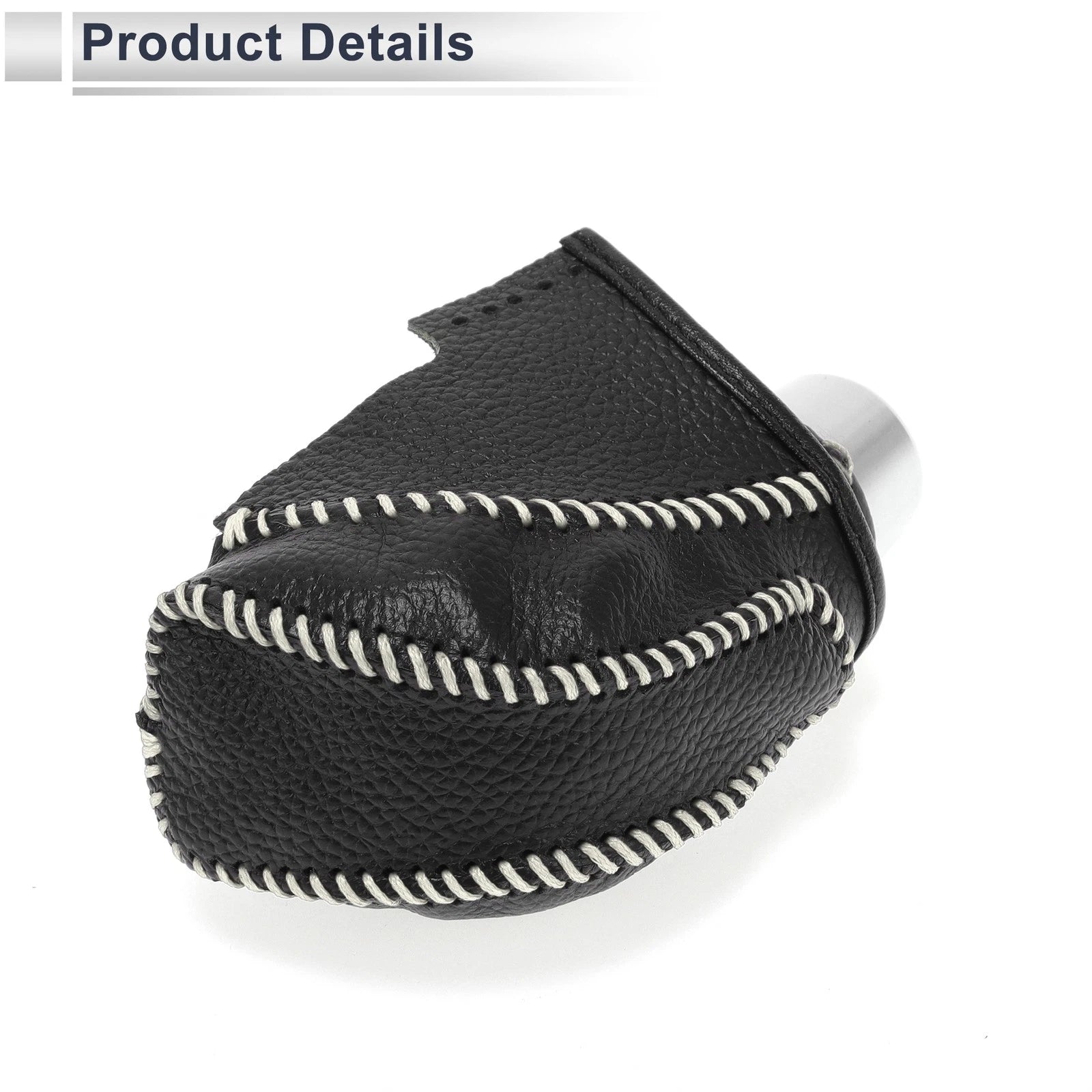 1 Pc Gear Shift Knob Cover for Subaru Impreza (2017–2023) Pebbled Black Beige