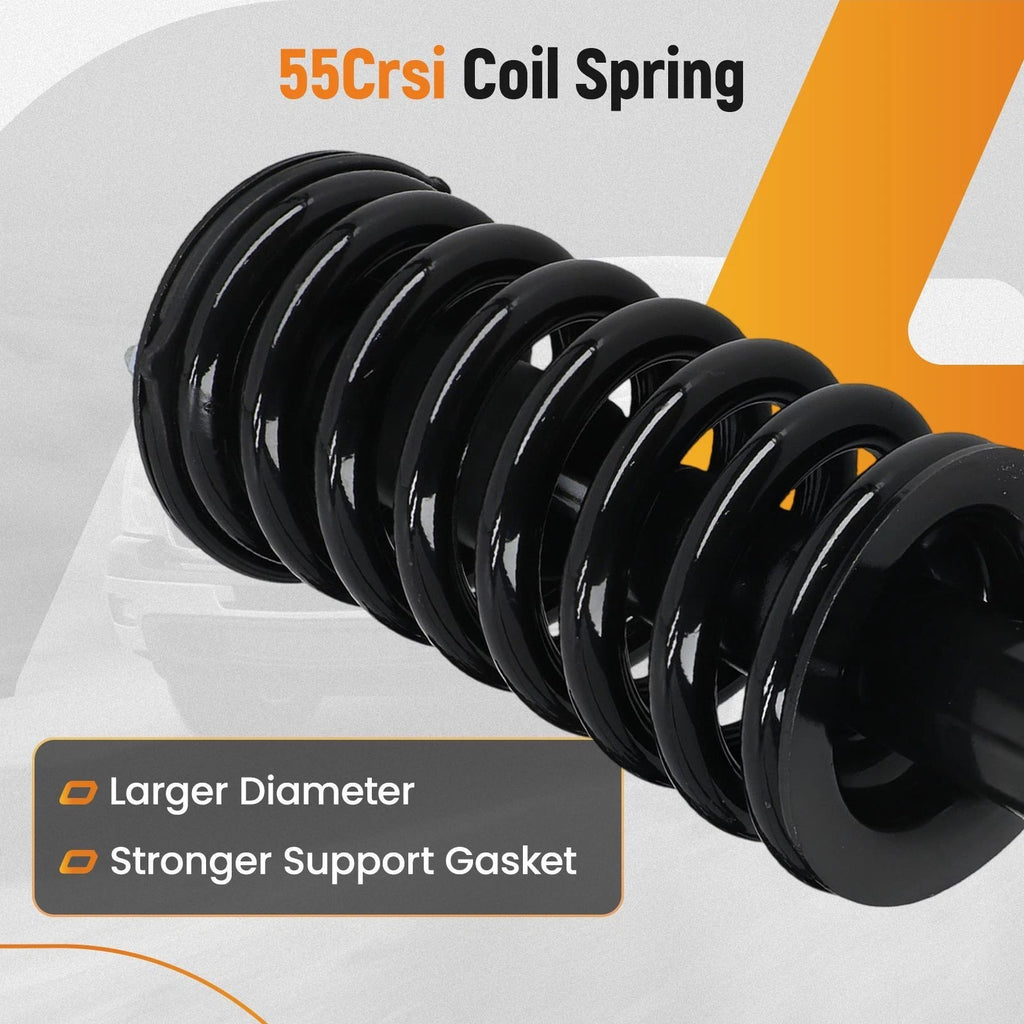 2PC Front Complete Struts Shocks for Nissan Titan 4WD V8 5.6L (2004–2024)