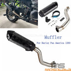 Carbon Fiber Exhaust System for Harley Pan America 1250 (2021-2023)