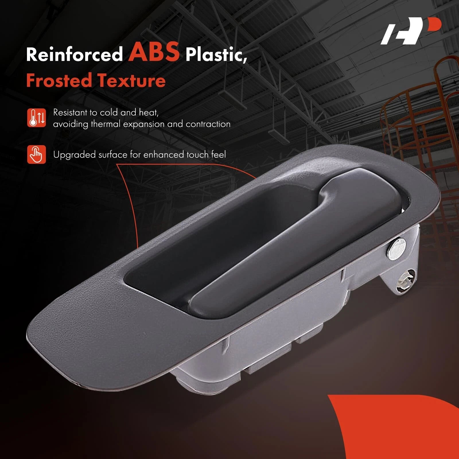 Front Right Plastic Interior Door Handle for Honda Civic (2001-2002)