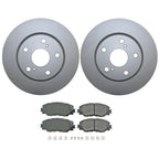 Front Brake Kit Set for HS250h xB Prius V RAV4 (275mm Rotors, Akebono Pads)