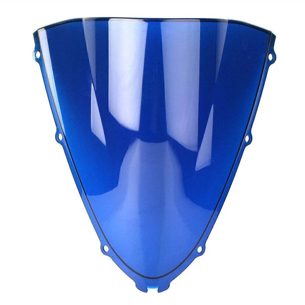 Blue Double Bubble Windscreen for Kawasaki Ninja ZX14R (2006-2024)