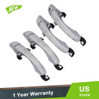 Set of 4 Chrome Exterior Door Handles for Chrysler 300 300C (2005–2010)