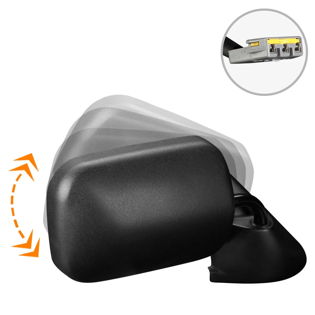 Headlight Pair for Dodge RAM (1994–2002) Black Housing Smoked Lens