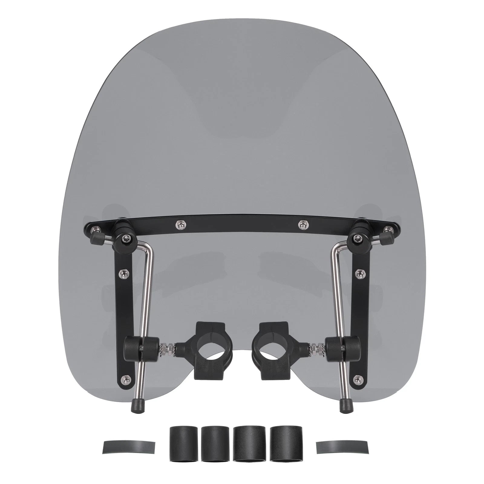 18" Windshield for Harley Wide Glide, Honda Magna, Shadow, Spirit, Sabre, VTX