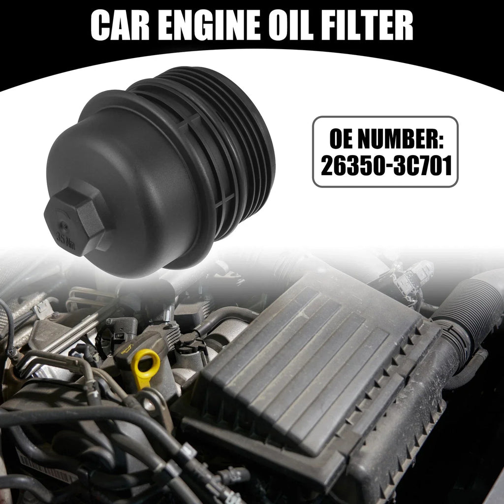 Oil Engine Filter Housing Cap Cover for Hyundai Palisade (2020-2023)
