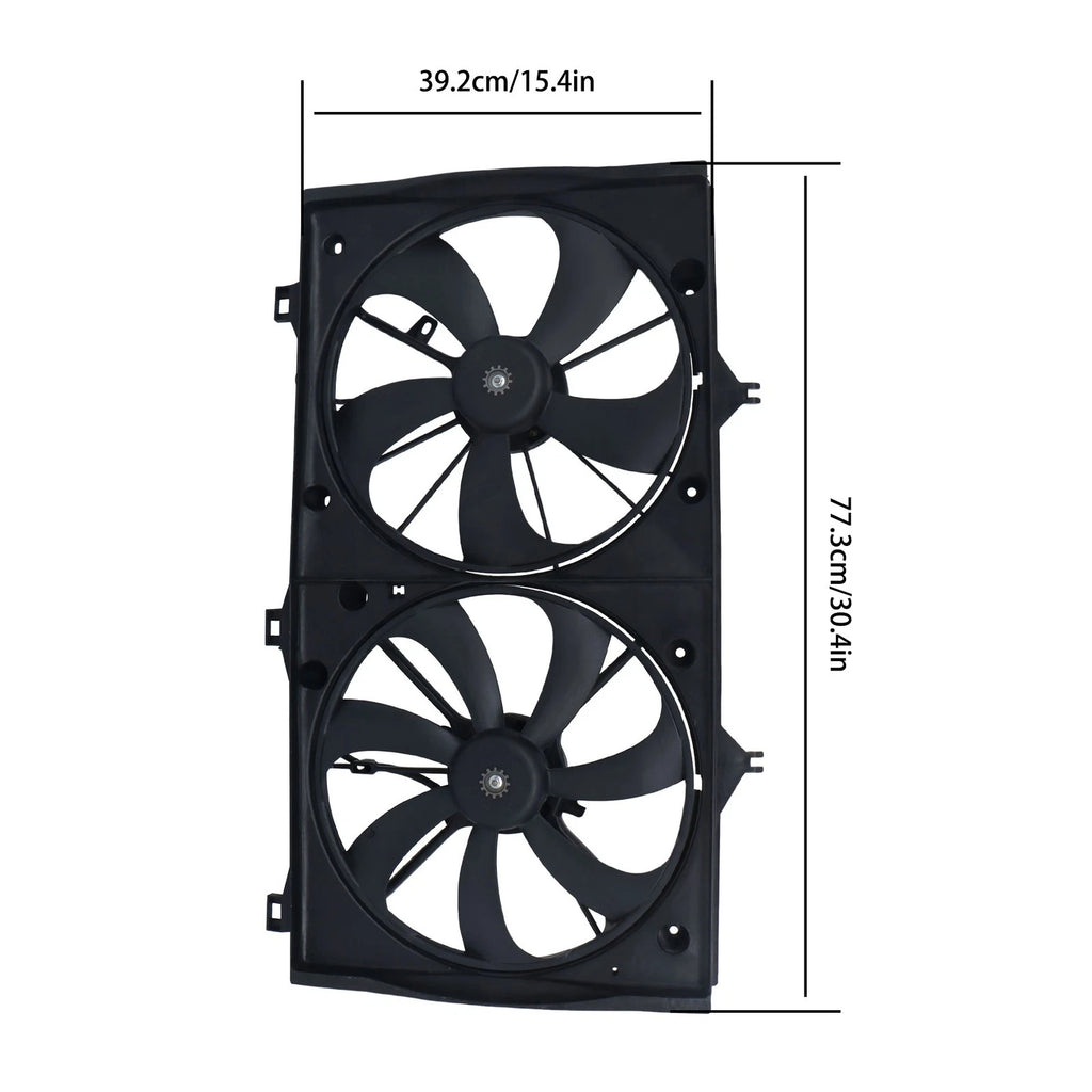 Radiator Cooling Fan Assembly for Toyota Venza Camry (2009-2017)