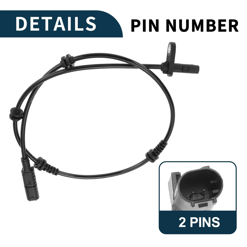 Front Left ABS Wheel Speed Sensor for Mercedes-Benz E320 (2003–2005) No.A2115403117