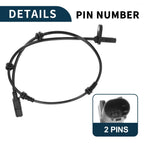 Front Left ABS Wheel Speed Sensor for Mercedes-Benz E320 (2003–2005) No.A2115403117