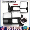 Set of 2 Power Heated Tow Side Mirrors for Chevy GMC (07–14)