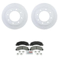 Front Rotors & Semi-Met Disc Brake Pad Kit for F-350 Super Duty