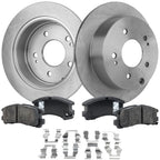 Rear Brake Disc and Pad Kit for Mitsubishi Eclipse Galant (2004–2011)