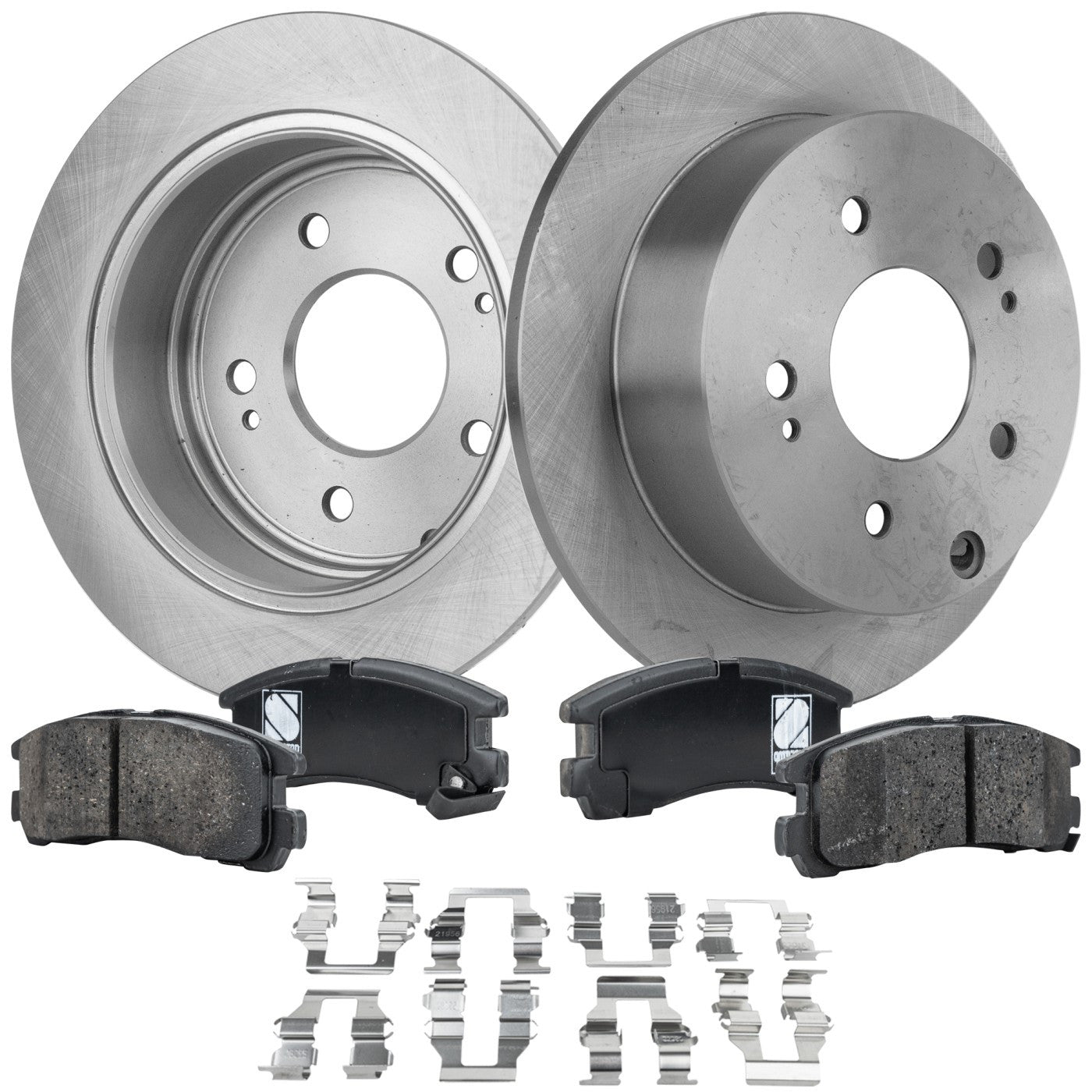Rear Brake Disc and Pad Kit for Mitsubishi Eclipse Galant (2004–2011)