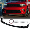 3X Front Bumper Lip for Dodge Durango SRT Hellcat (2021–2026) Gloss Black