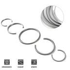 Set of 5 Dashboard Console Trim Rings for Porsche Panamera Cayenne 911