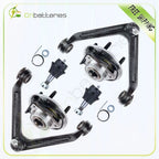 Set of 6 Control Arms Ball Joints Wheel Hubs for Dodge Ram 1500
