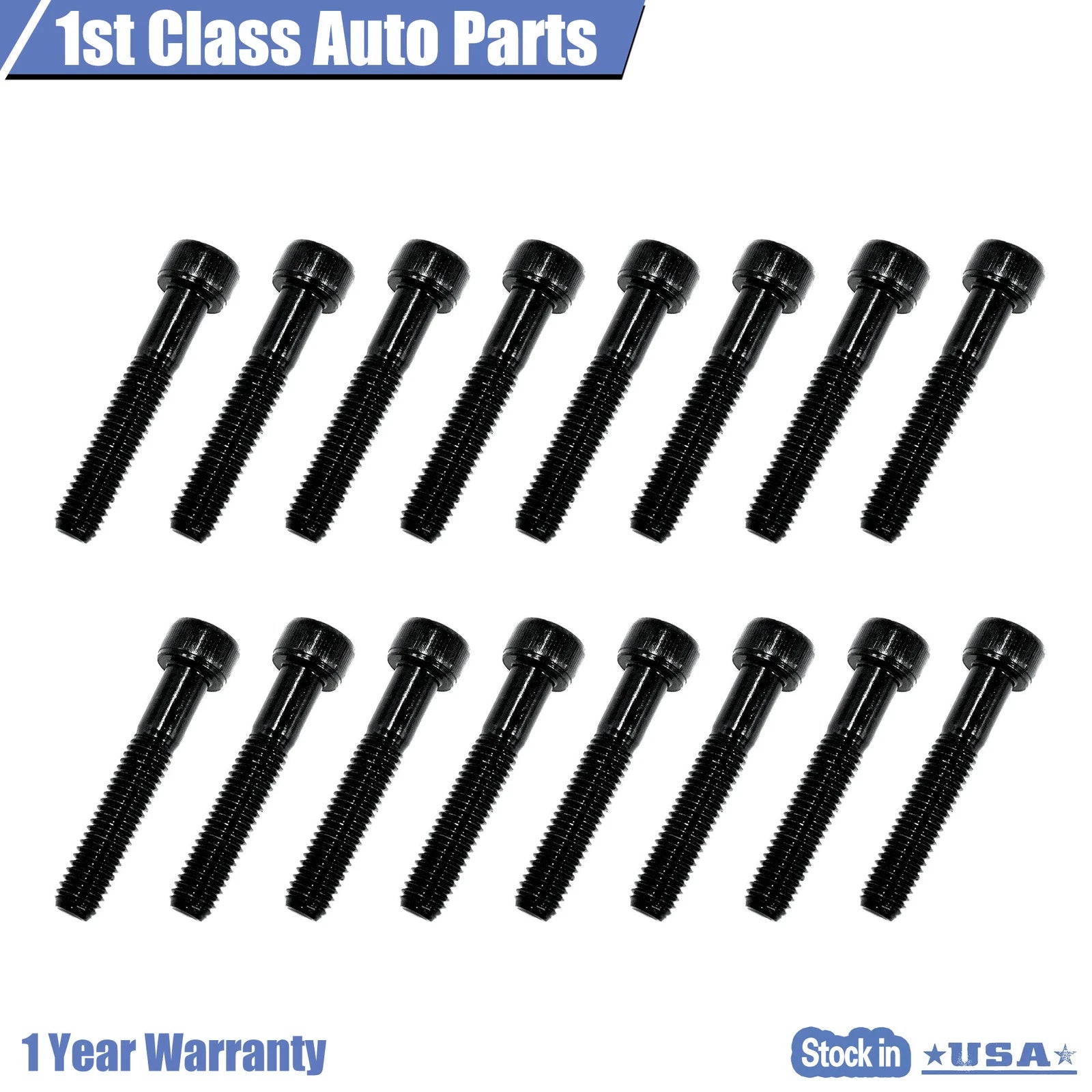 Set of 16 Rocker Arm Bolts for LS1 LS2 LS6 LQ4 LQ9 LY5 LY6 (2000–2009)
