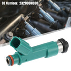 Set of 4 Flow Matched Fuel Injectors 12 Holes No. 232090H030 for Toyota Camry 